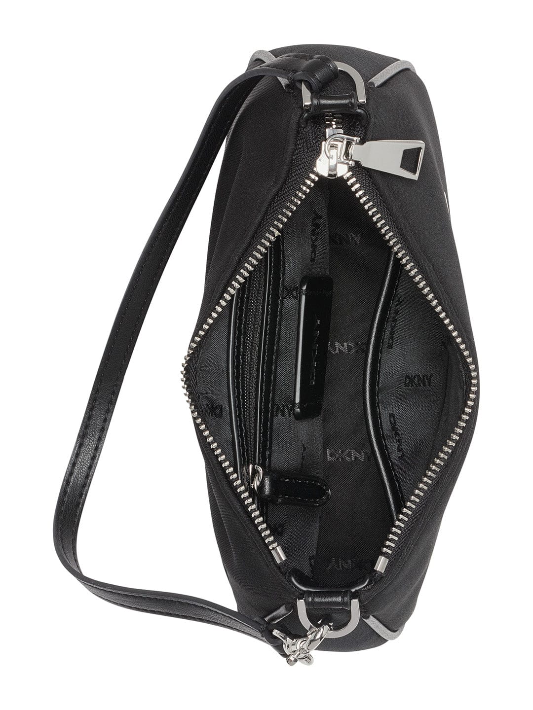 DKNY Women Black Solid Shoulder Bags - Image 5