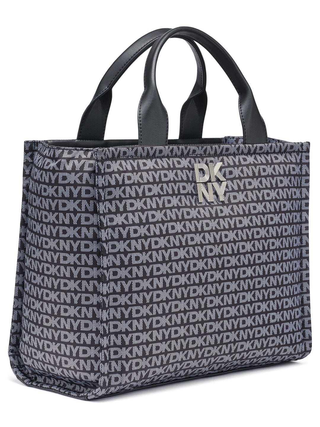 DKNY Women Black Printed Tote Bags - Image 2