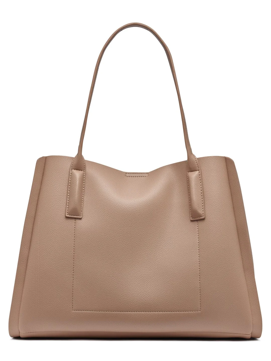 DKNY Women Beige Solid Tote Bags - Image 3
