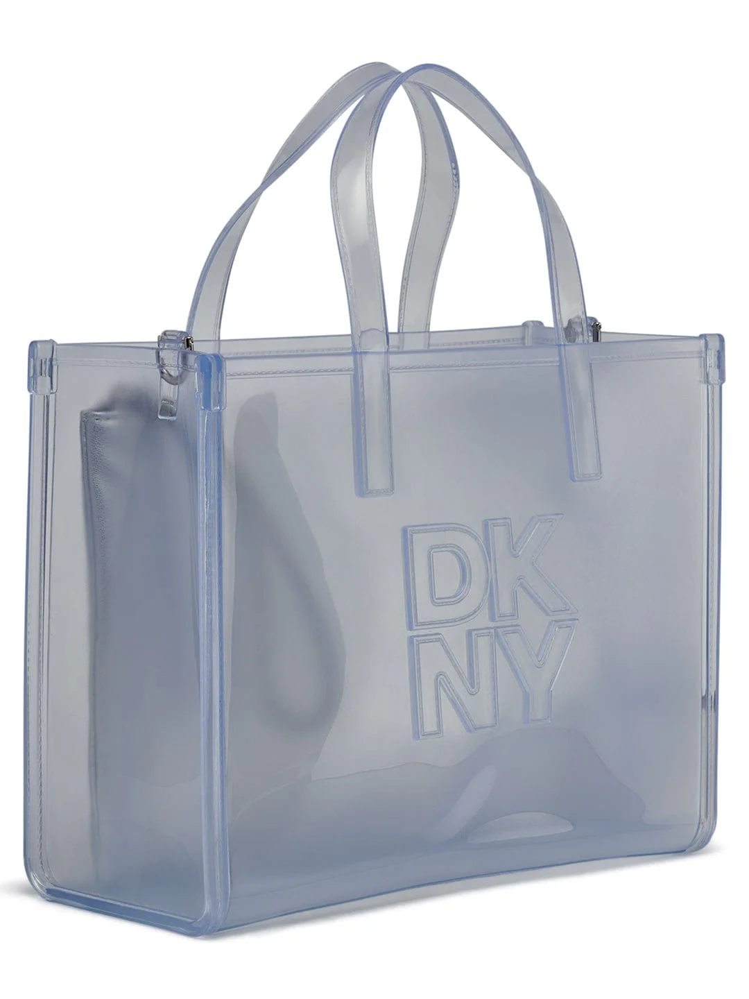 DKNY Women White Solid Tote Bags - Image 6