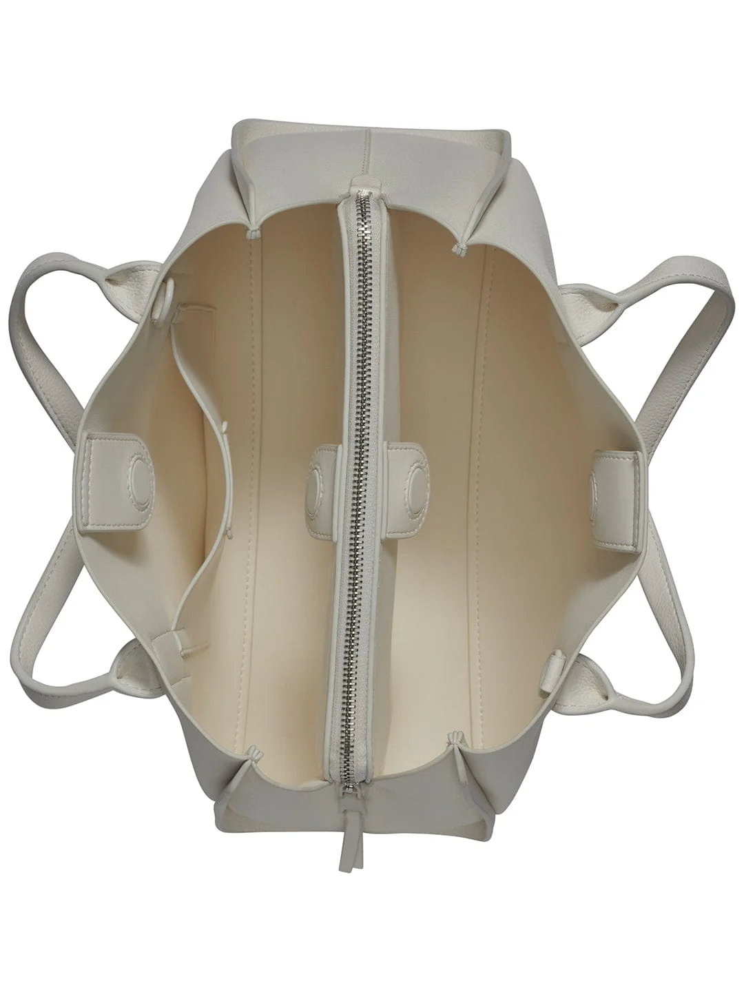DKNY Women White Solid Handbags - Image 5