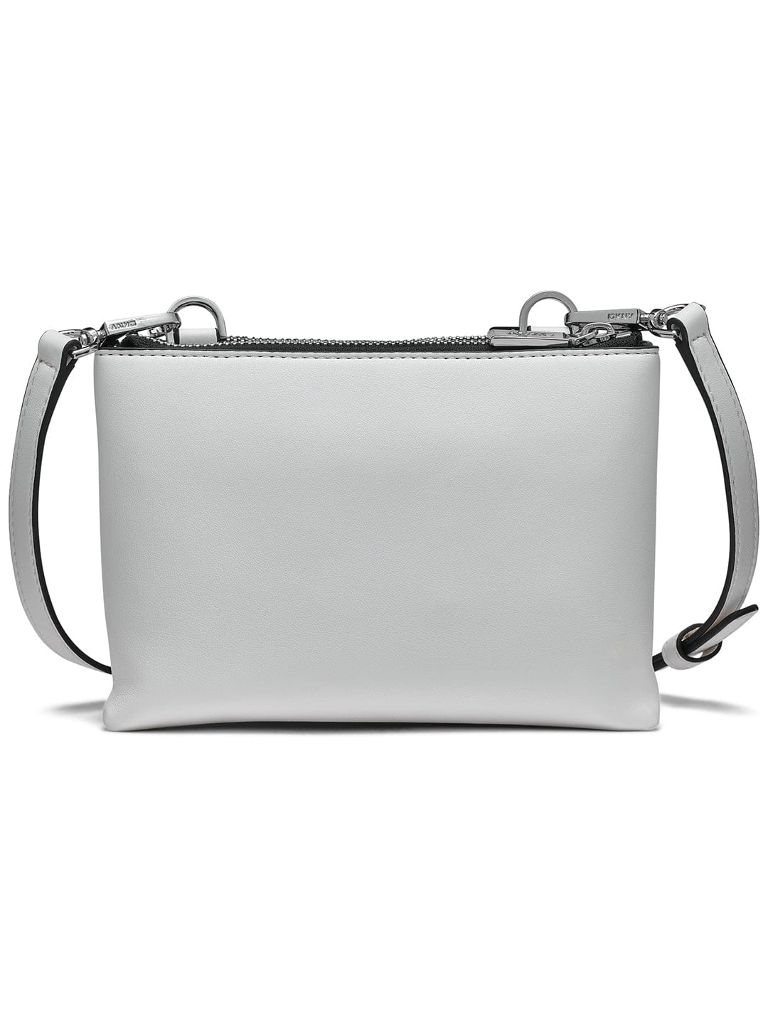 DKNY Women White Solid Crossbody Bags - Image 3