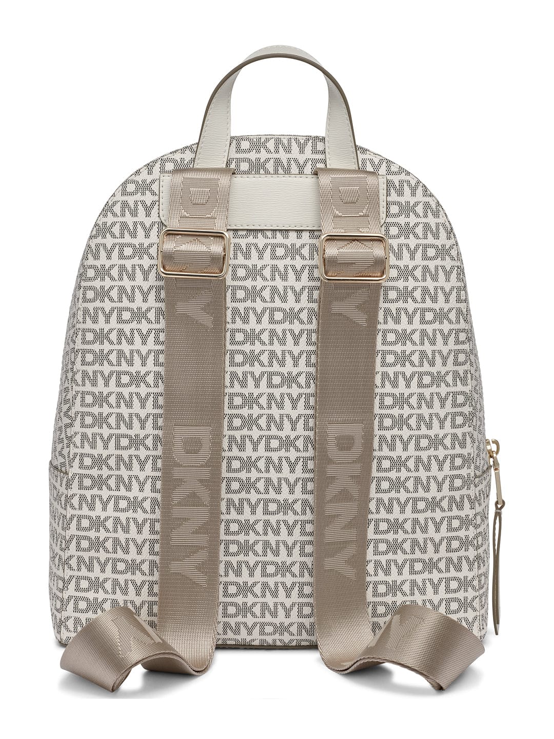 DKNY Women Beige Printed Backpacks - Image 3