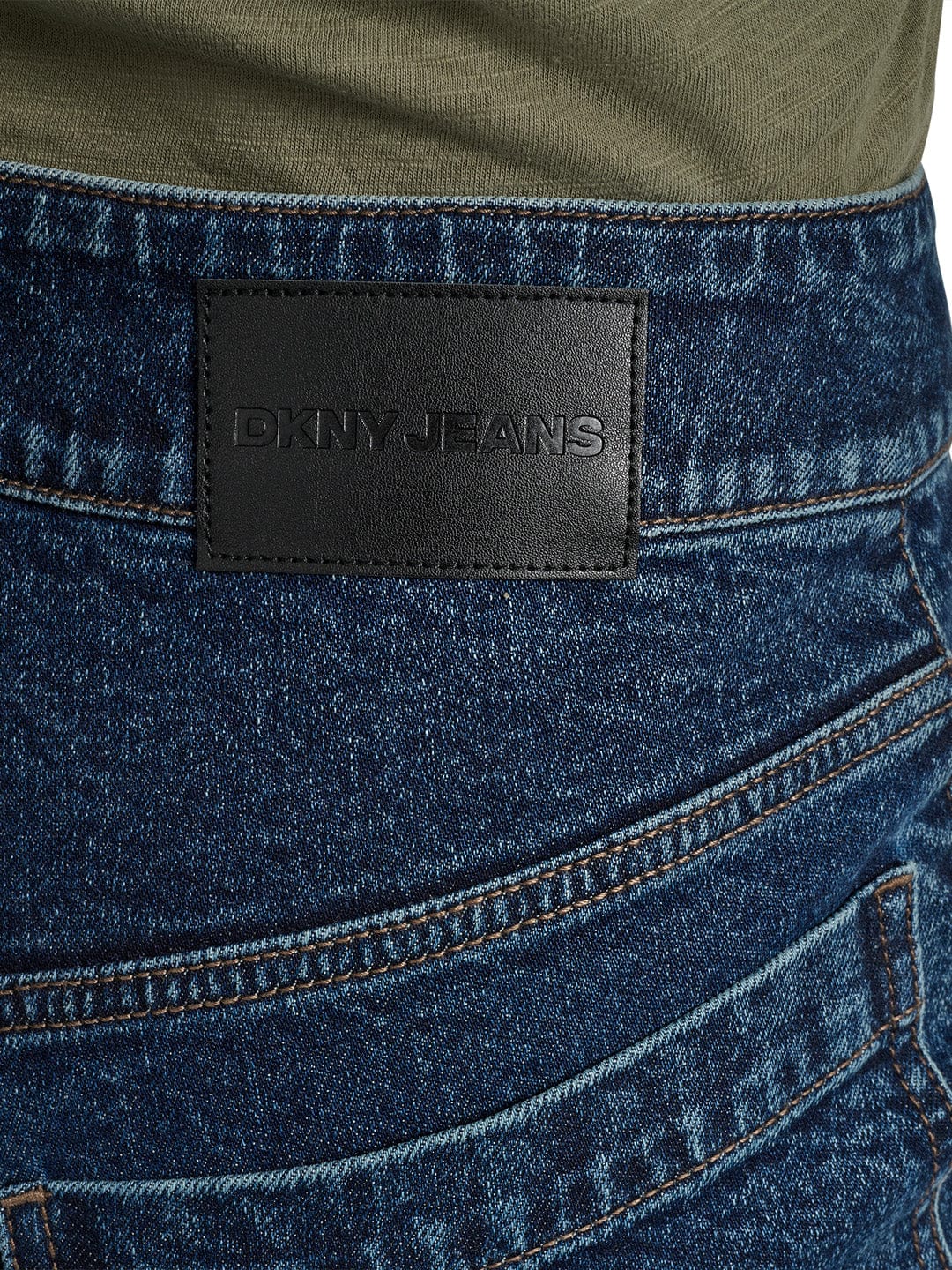 DKNY Women Blue Flared Washed Jeans - Image 3