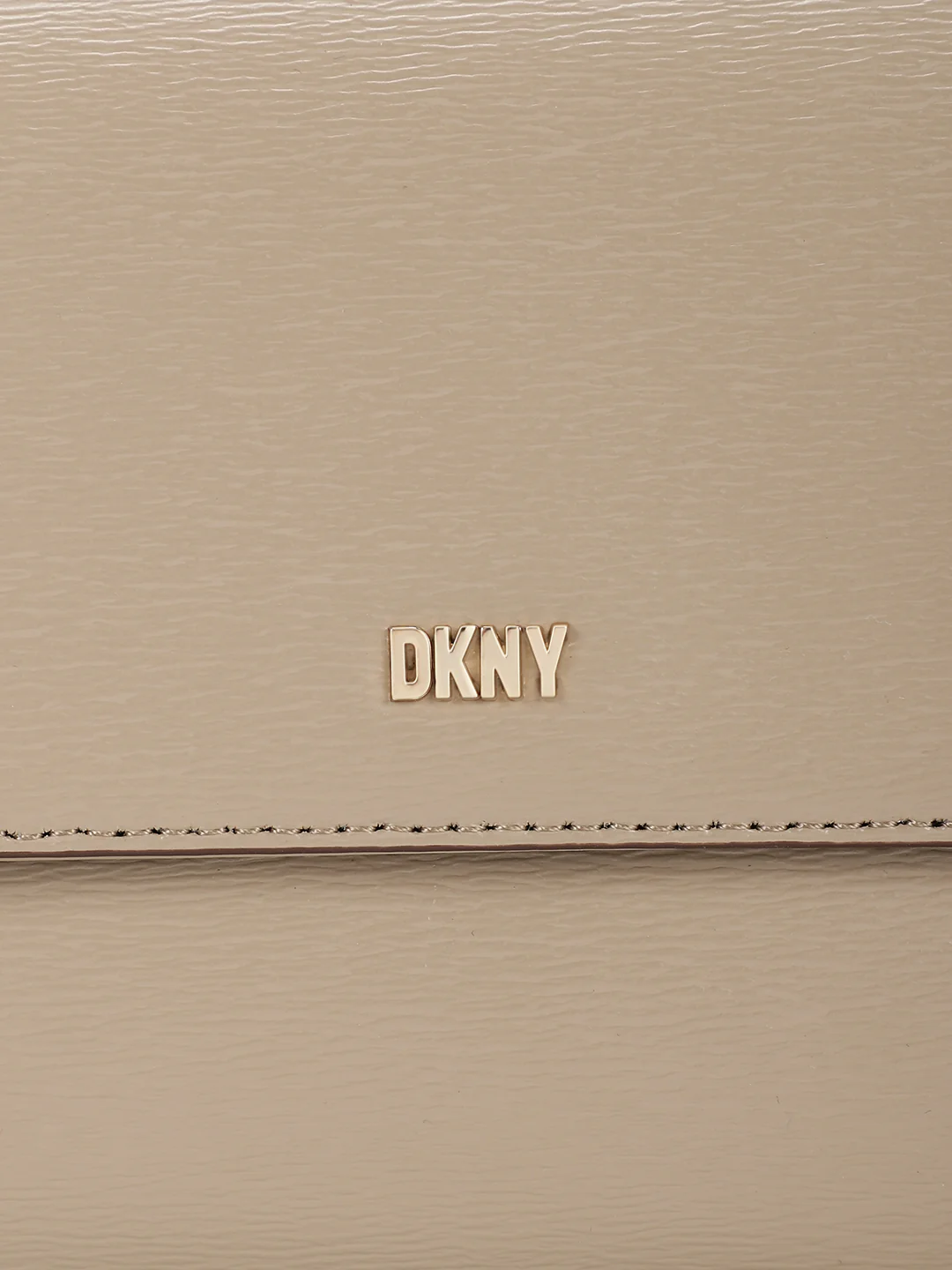 Dkny Women Beige Solid Crossbody Bags - Image 5