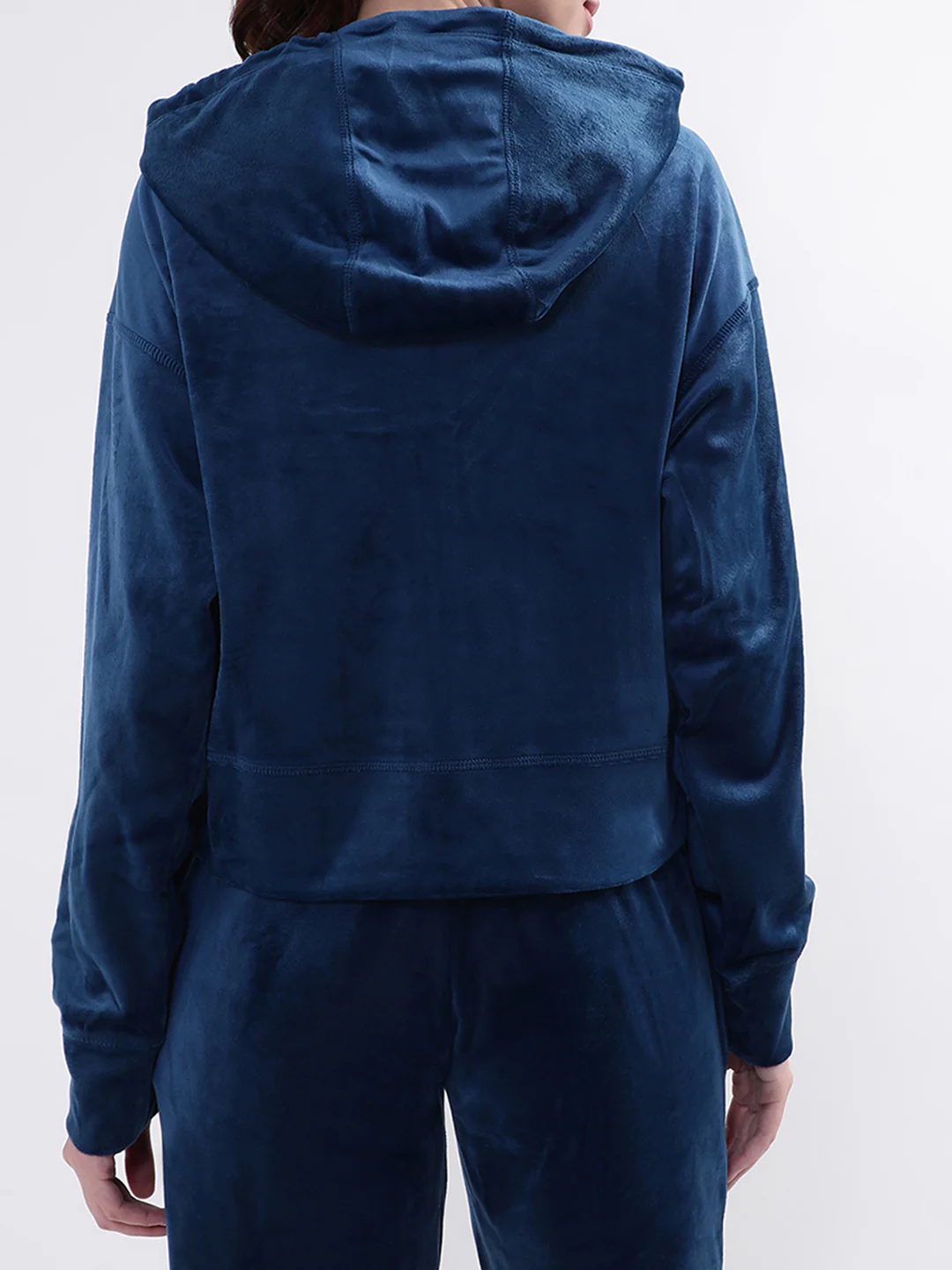 DKNY Women Blue Sweatshirt - Image 3