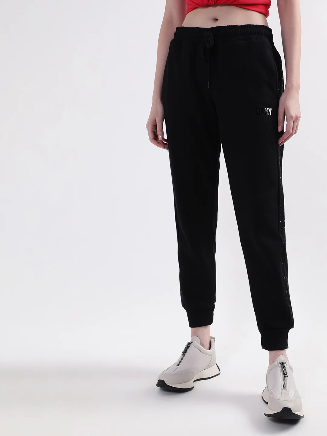 DKNY Women Black Sweatpant