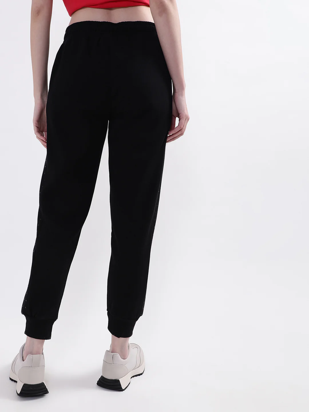 DKNY Women Black Sweatpant - Image 3