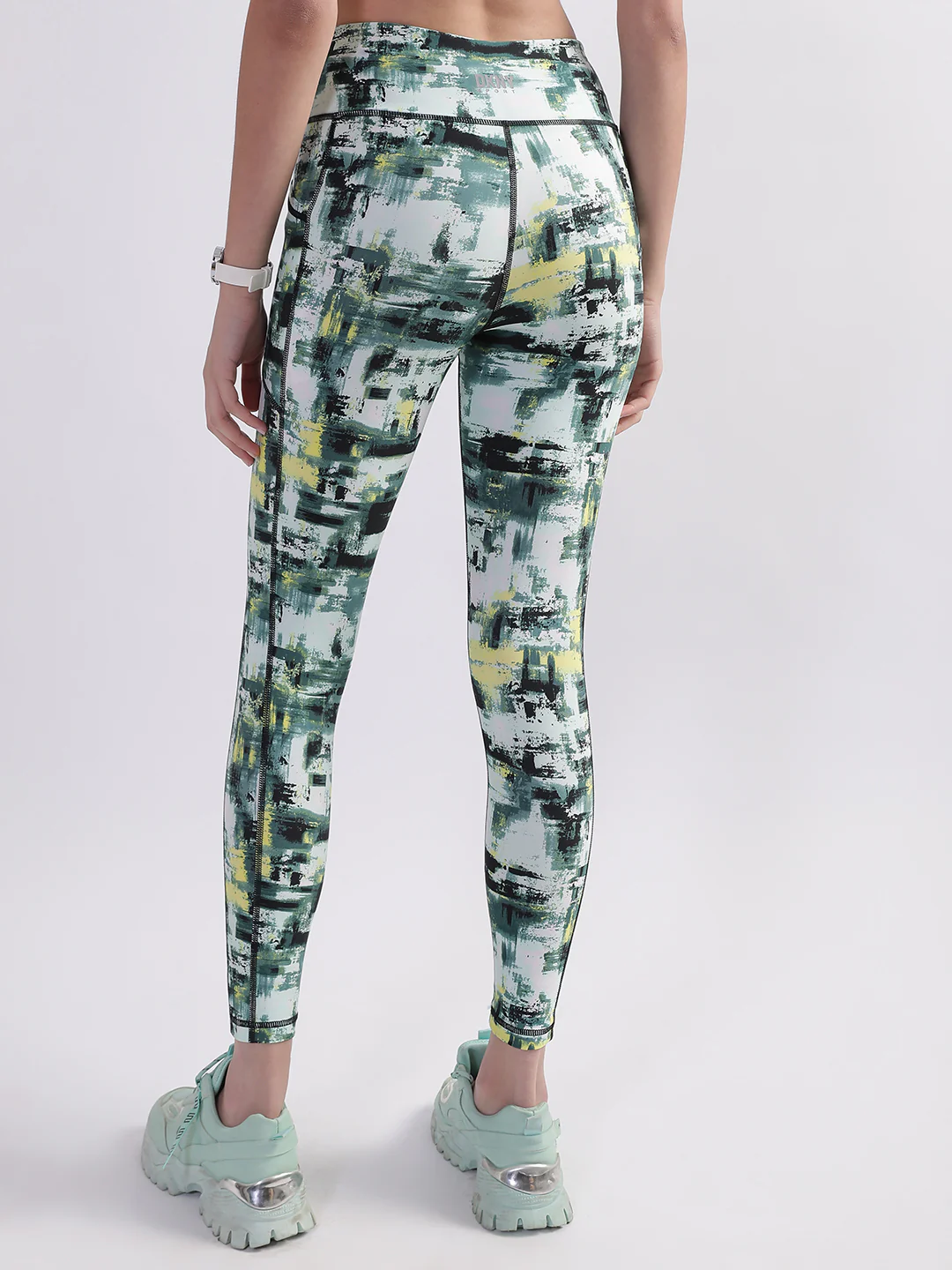 DKNY Women Multi Printed Fitted Leggings - Image 3