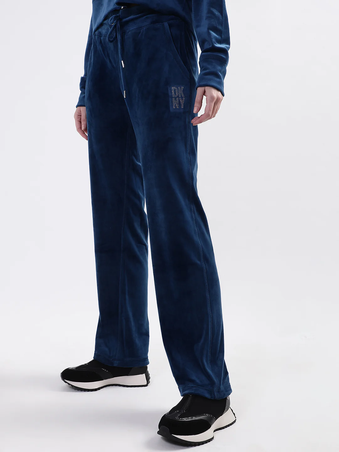 DKNY Women Blue Sweatpant - Image 3