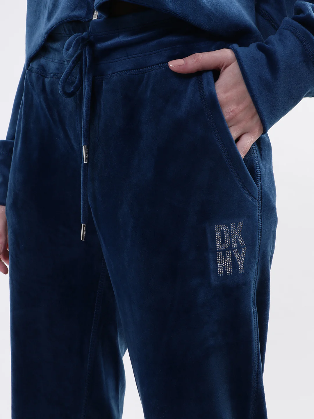 DKNY Women Blue Sweatpant - Image 5