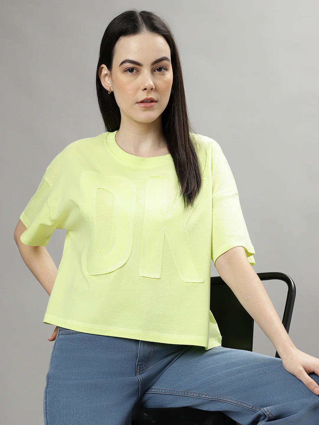 Dkny Lime Fashion Regular Fit Top - Image 5