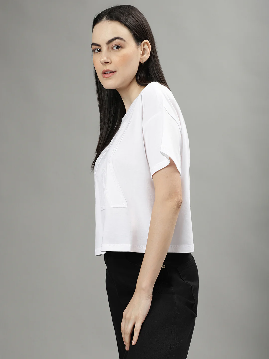Dkny White Fashion Regular Fit Top - Image 2