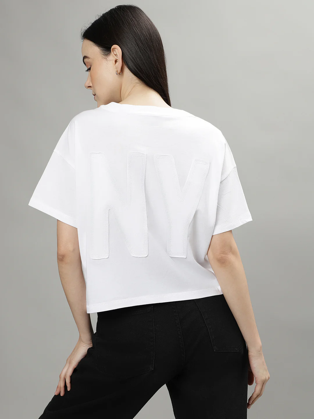 Dkny White Fashion Regular Fit Top - Image 3