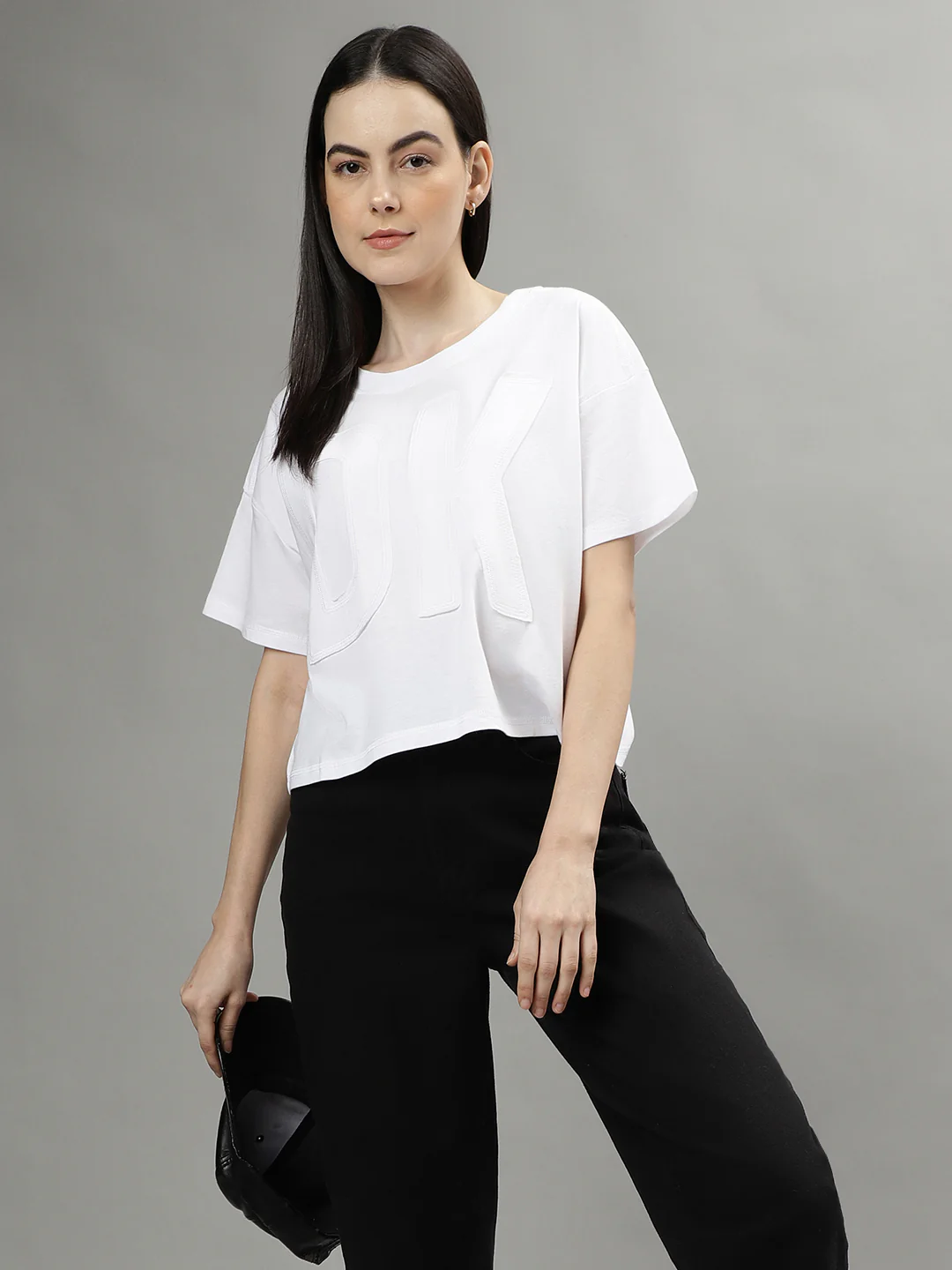 Dkny White Fashion Regular Fit Top - Image 5