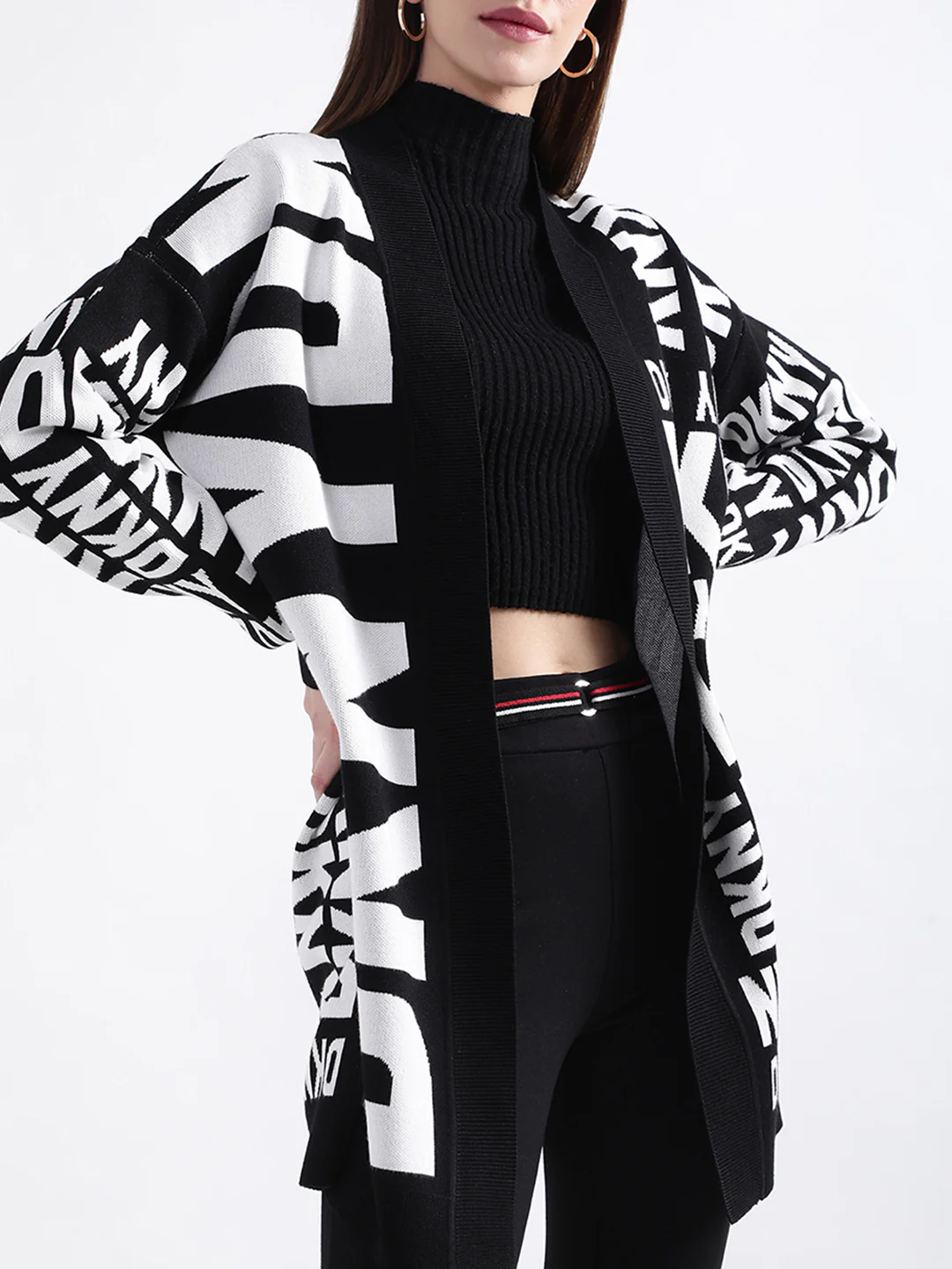 DKNY Women Black Sweater