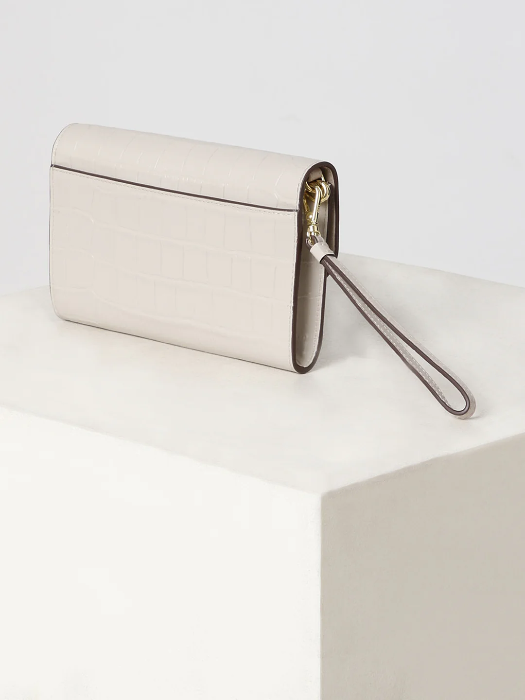 DKNY Women Grey Wallet - Image 2
