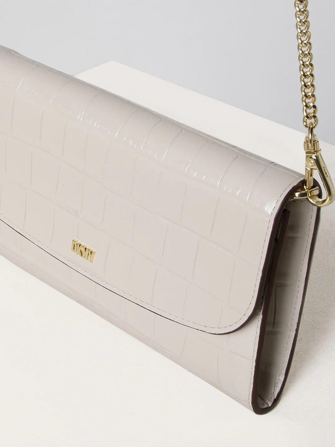 DKNY Women Grey Wallet - Image 3