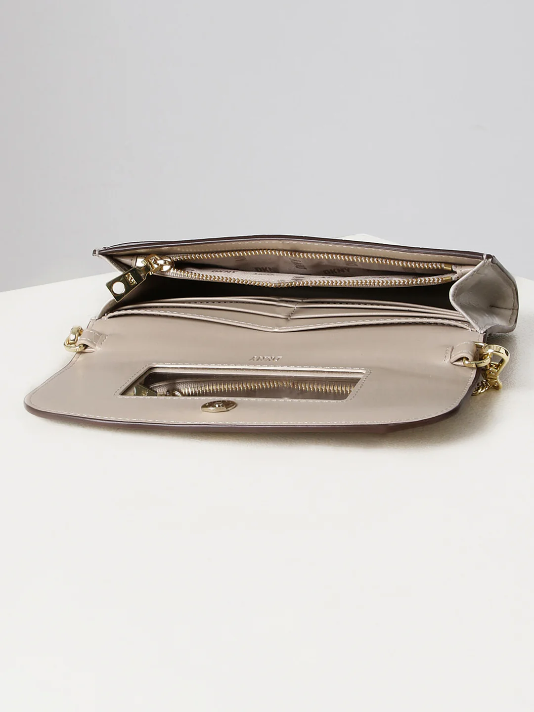 DKNY Women Grey Wallet - Image 4