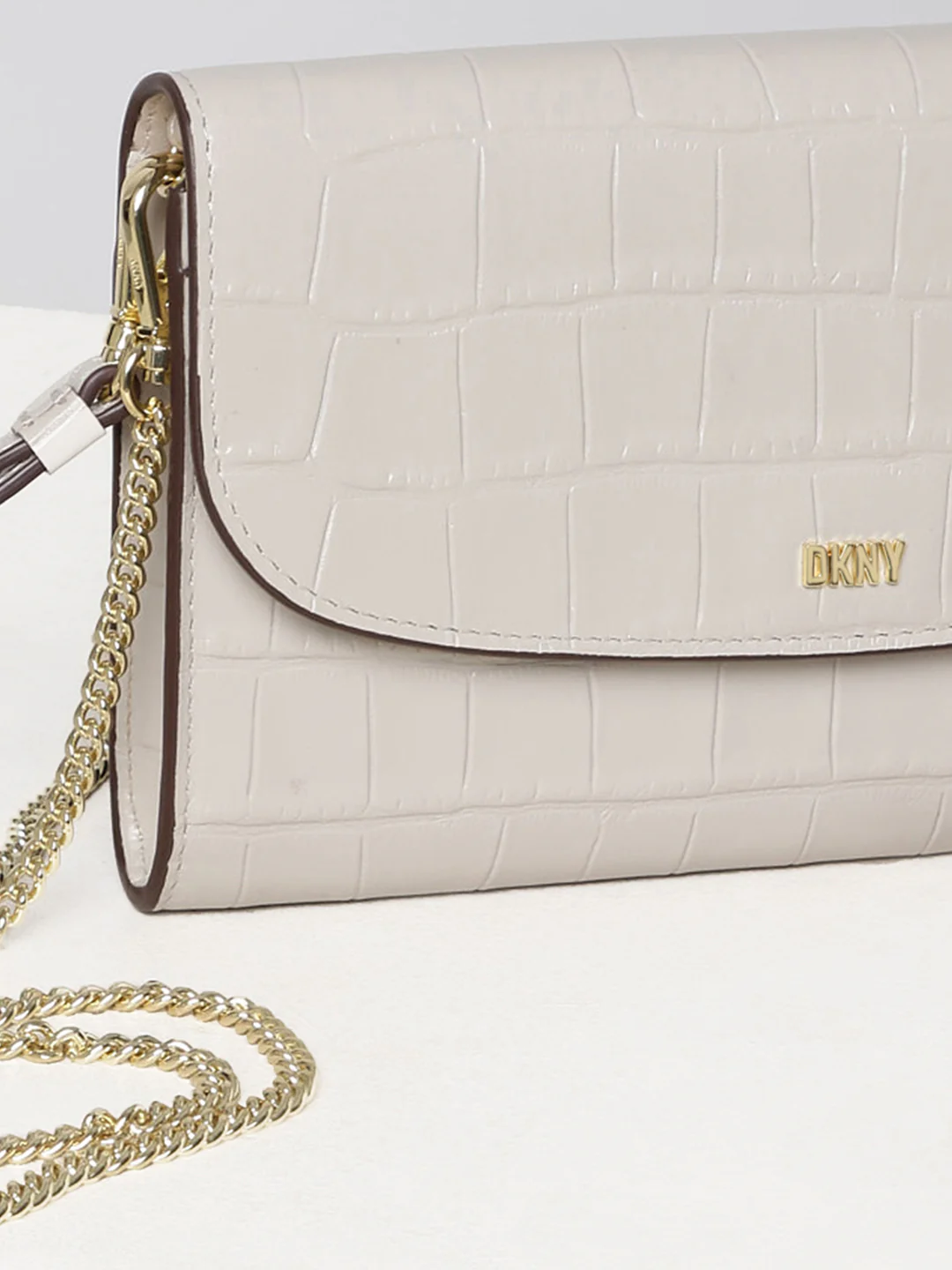 DKNY Women Grey Wallet - Image 5