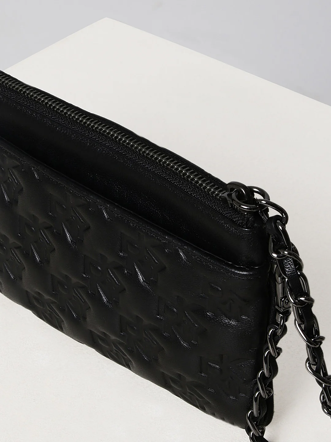 DKNY Women Black Wallet - Image 3