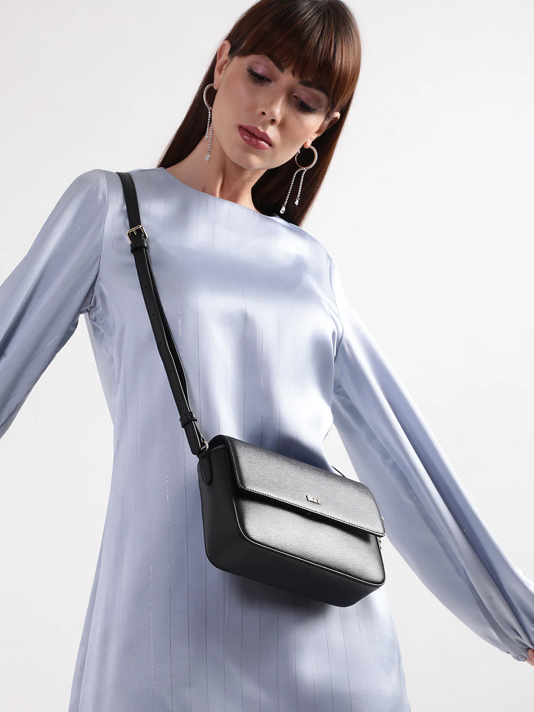 DKNY Women Black Crossbody Bags - Image 4