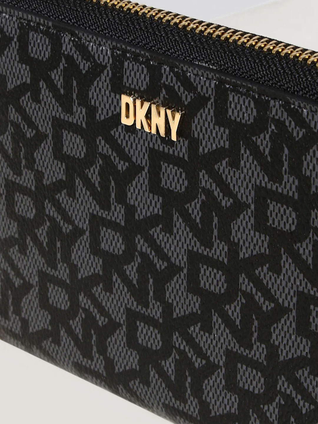 DKNY Women Black Wallet - Image 3