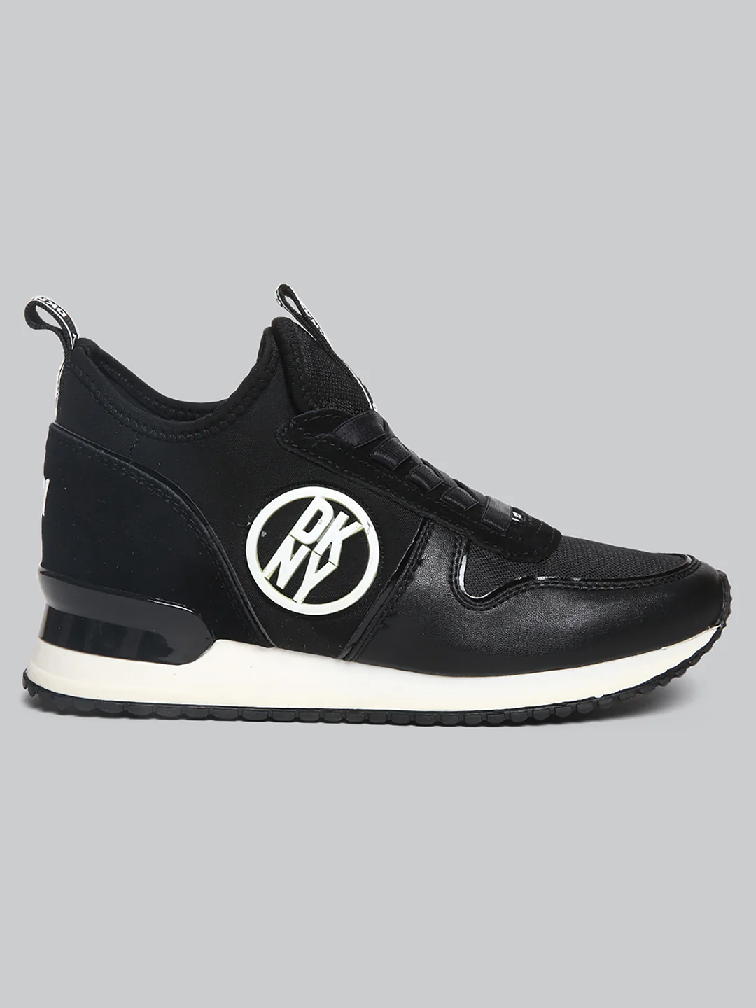 DKNY Women Black Sneakers - Image 3