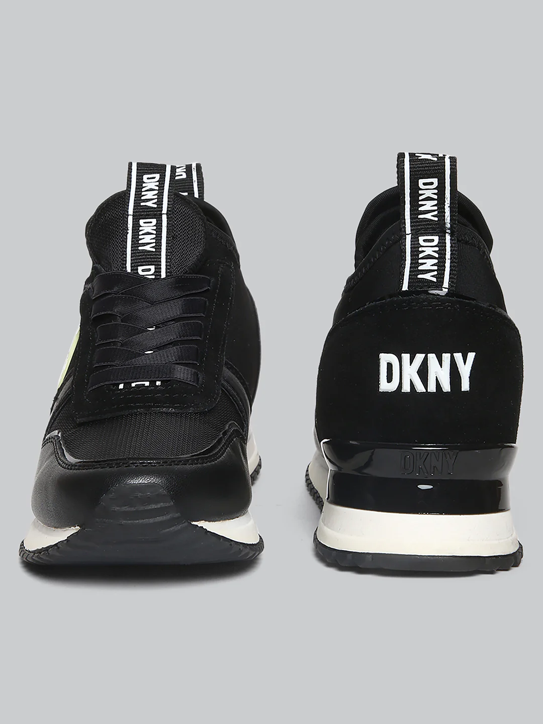 DKNY Women Black Sneakers - Image 4