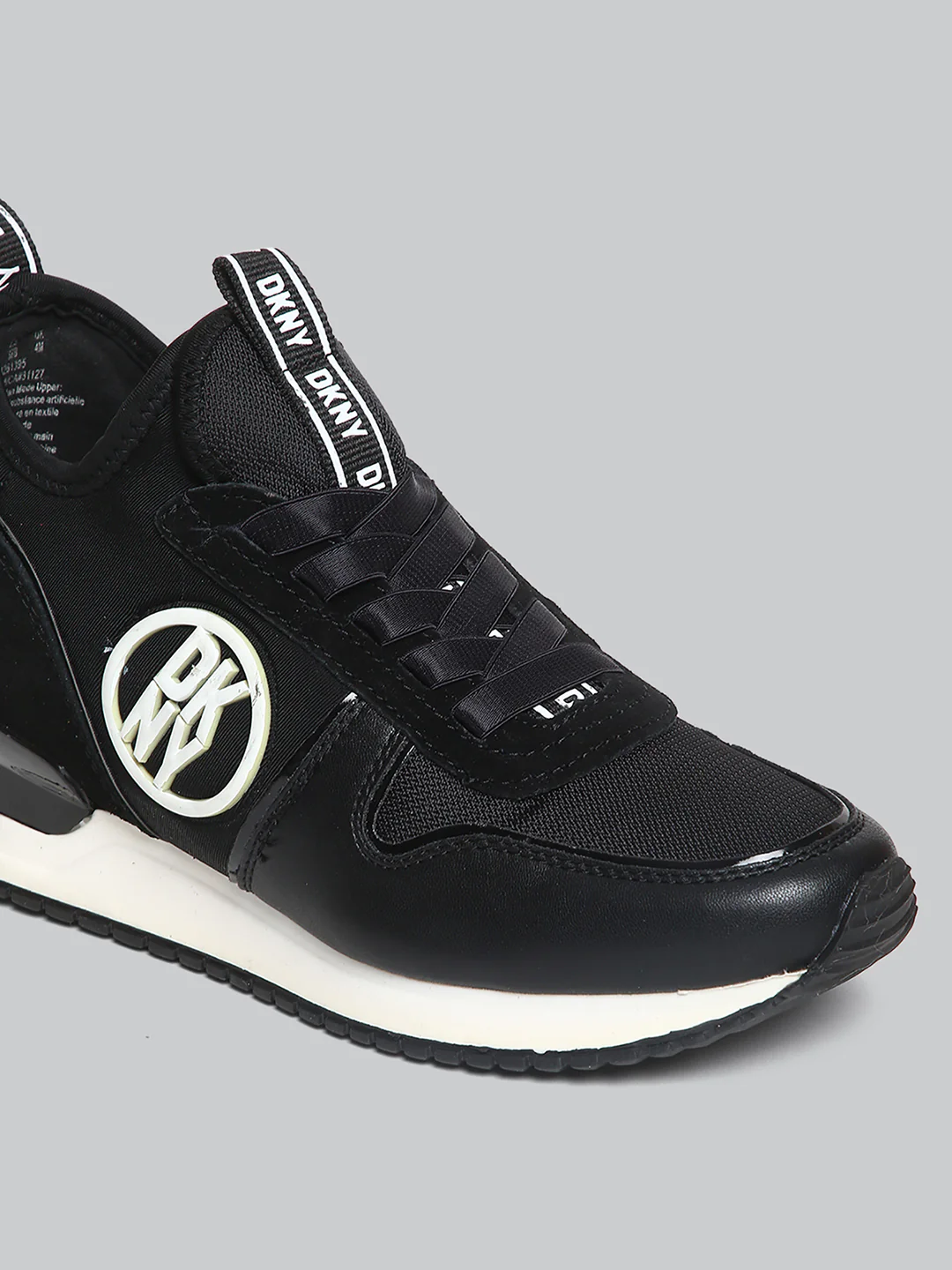 DKNY Women Black Sneakers - Image 6
