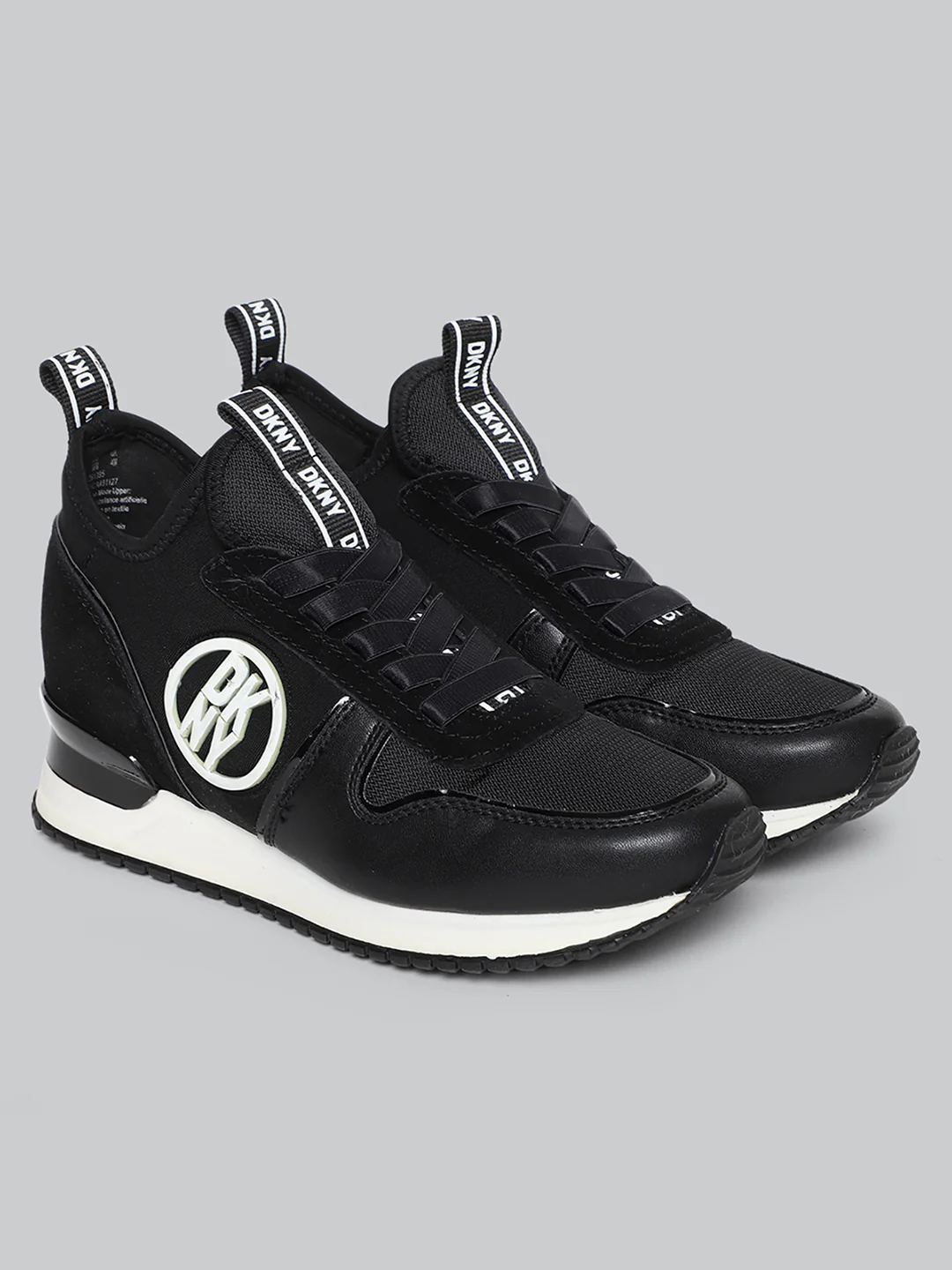 DKNY Women Black Sneakers - Image 7