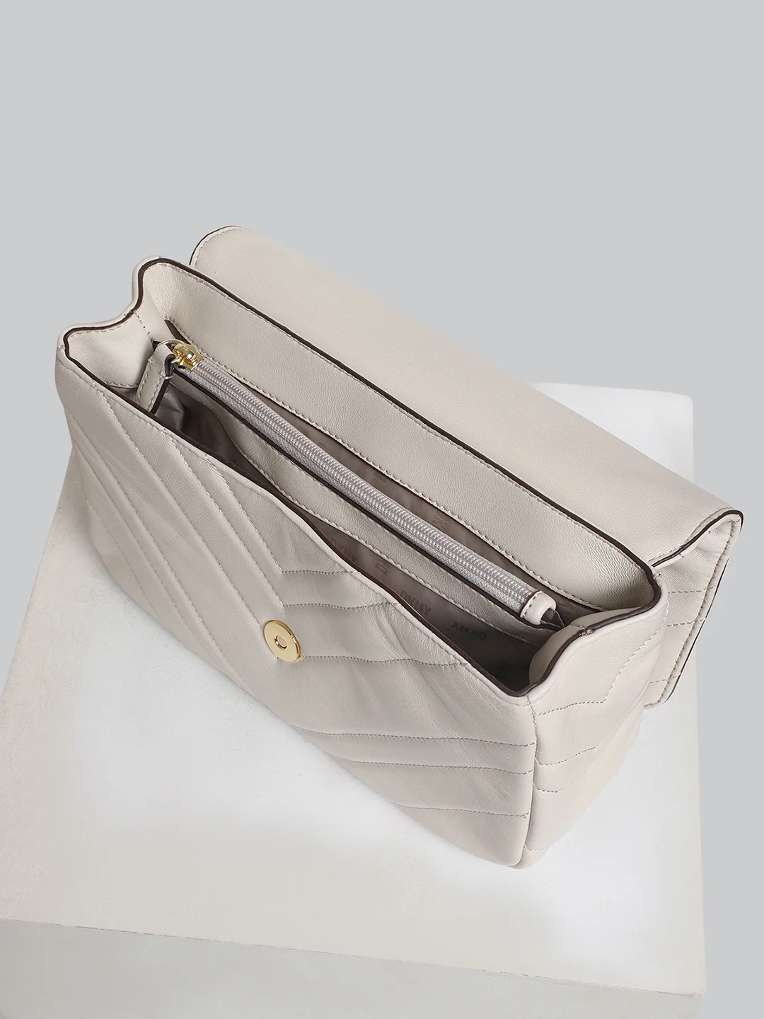 DKNY Women Grey Shoulder Bags - Image 4