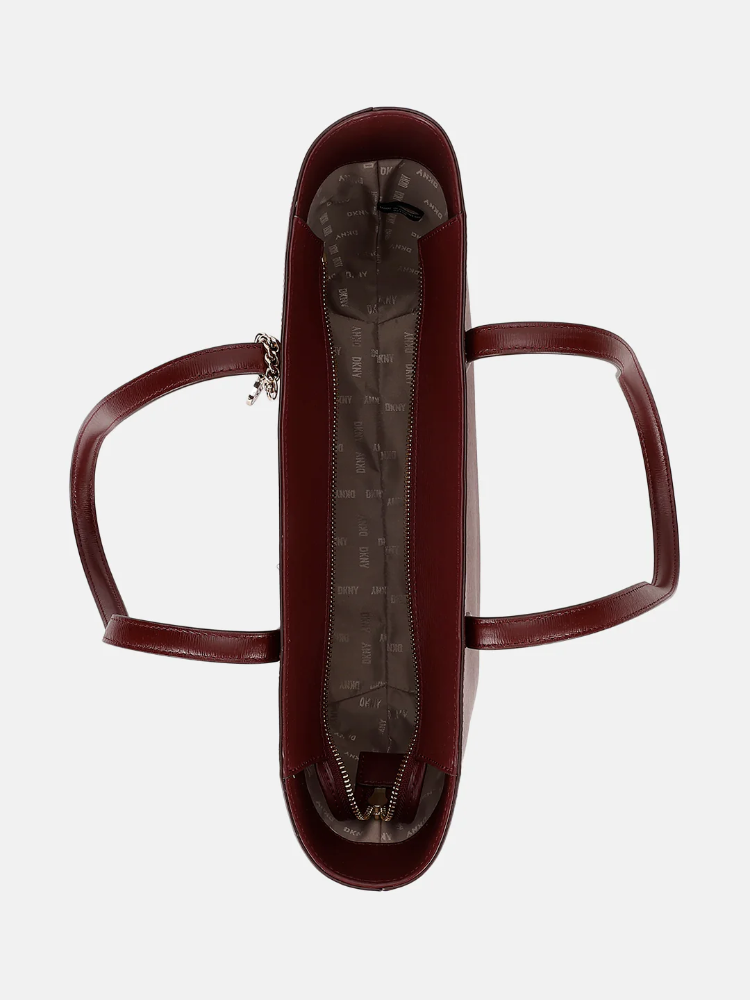 Dkny Women Red Solid Tote Bags - Image 4