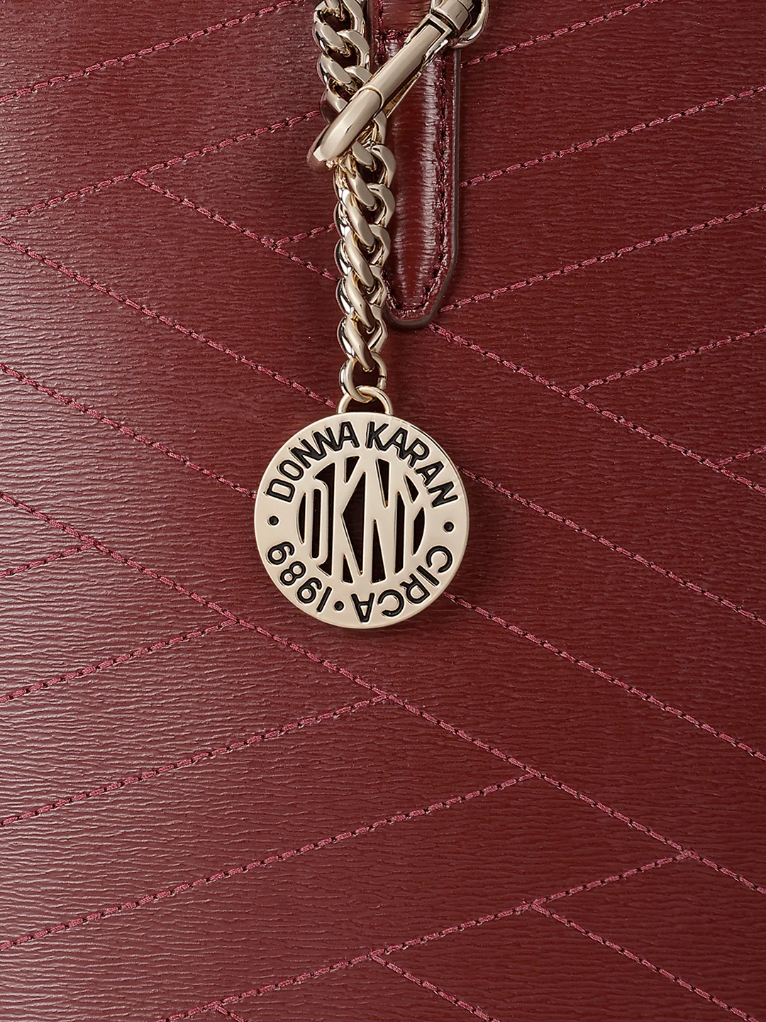 Dkny Women Red Solid Tote Bags - Image 5