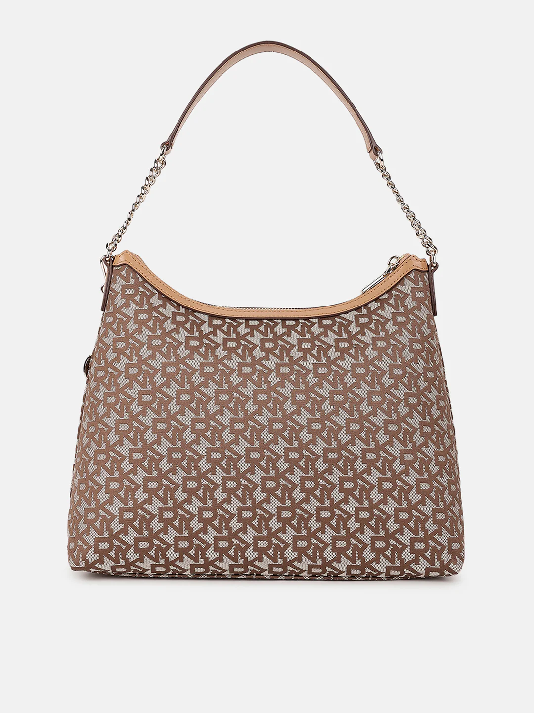 Dkny Women Brown Printed Hobo Bags - Image 2