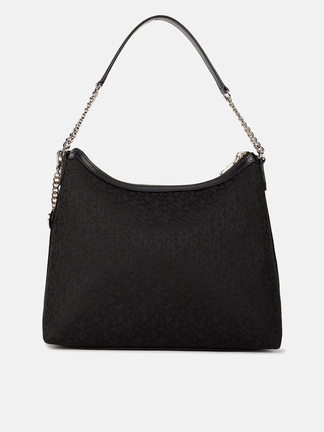 Dkny Women Black Printed Hobo Bags - Image 2