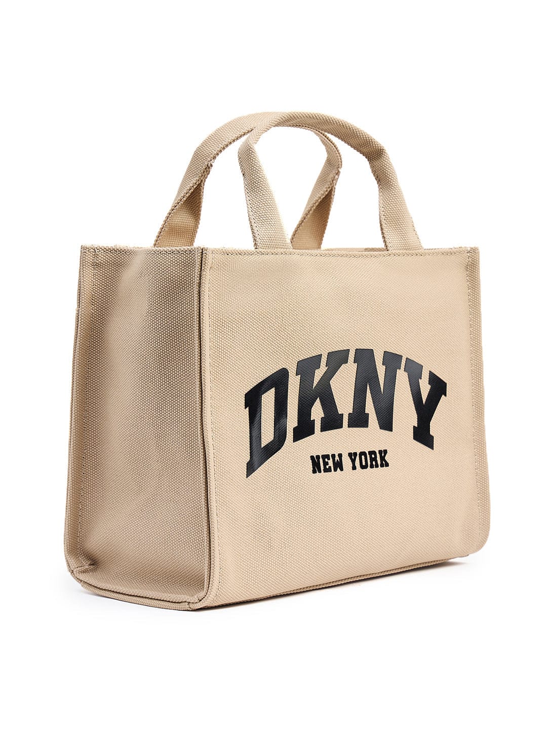 DKNY Women Beige Logo Tote - Image 3