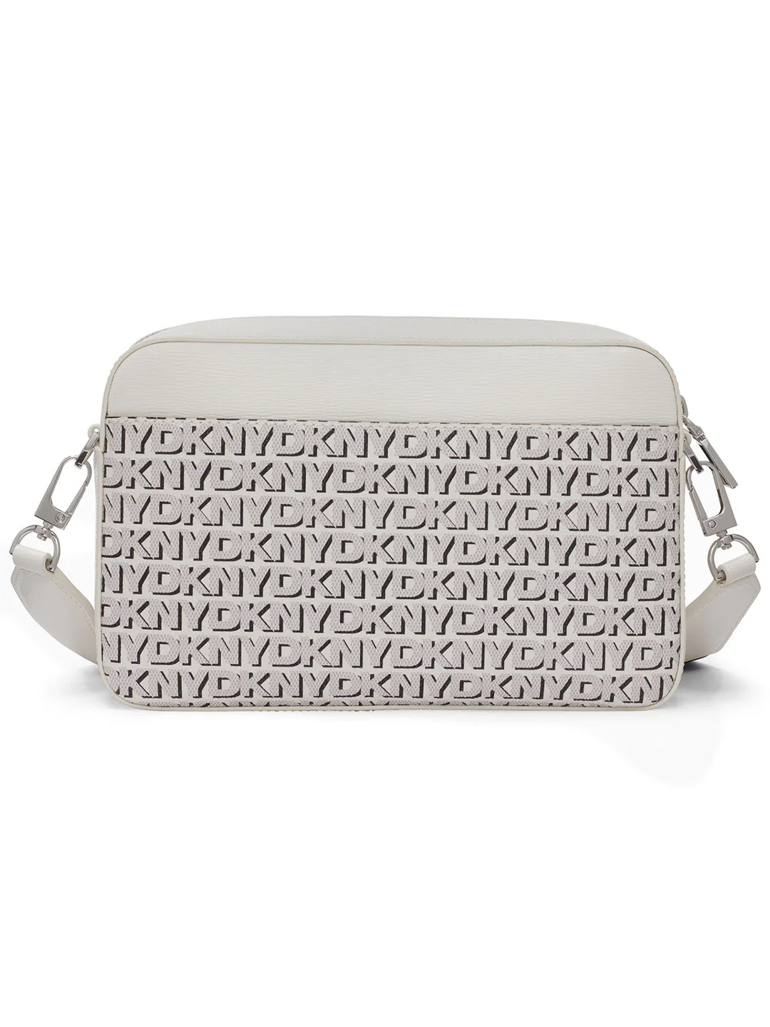 DKNY Women White Logo Print  Crossbody Bags - Image 2