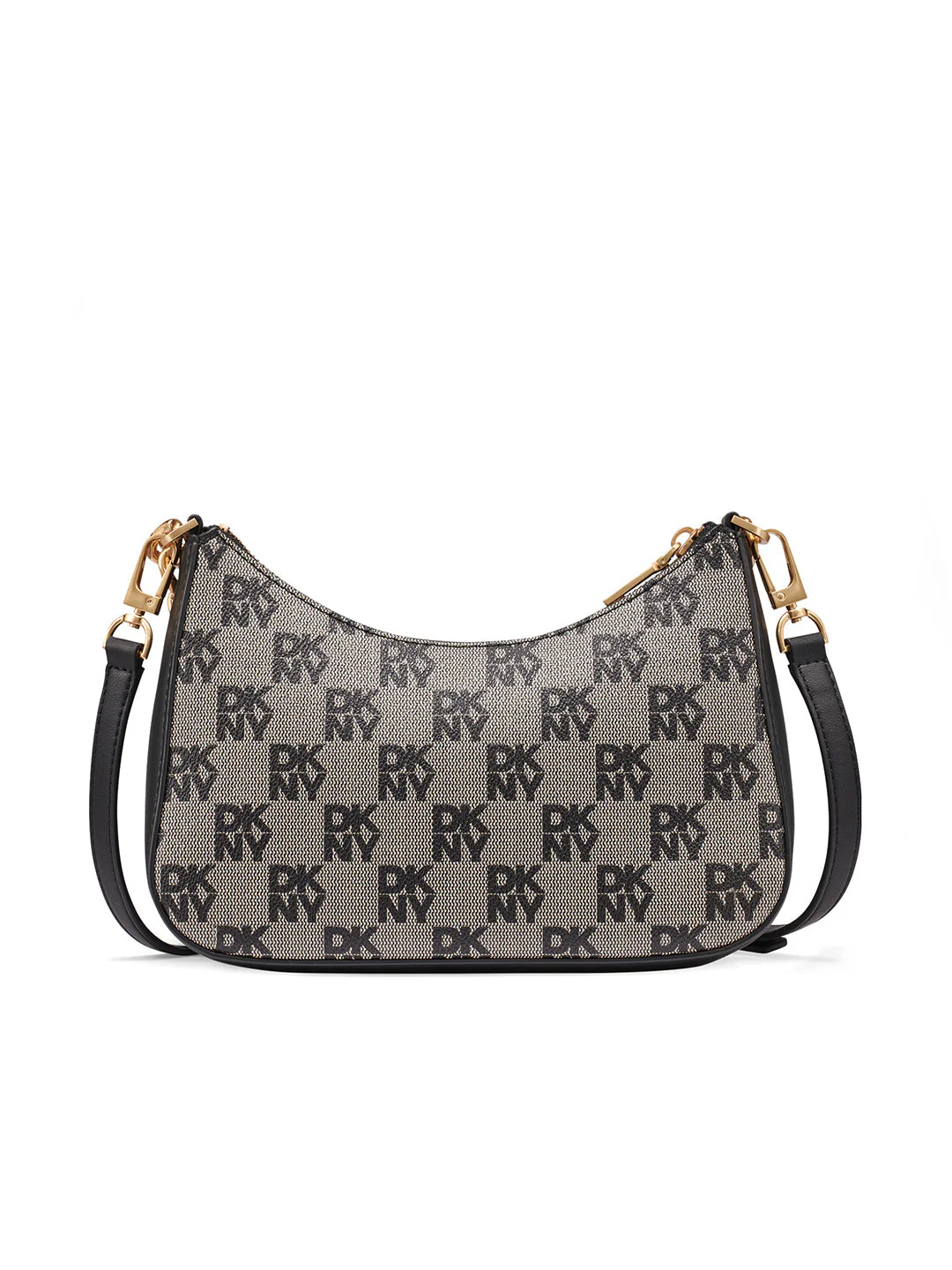 DKNY Women Black Logo Print  Crossbody Bags - Image 2