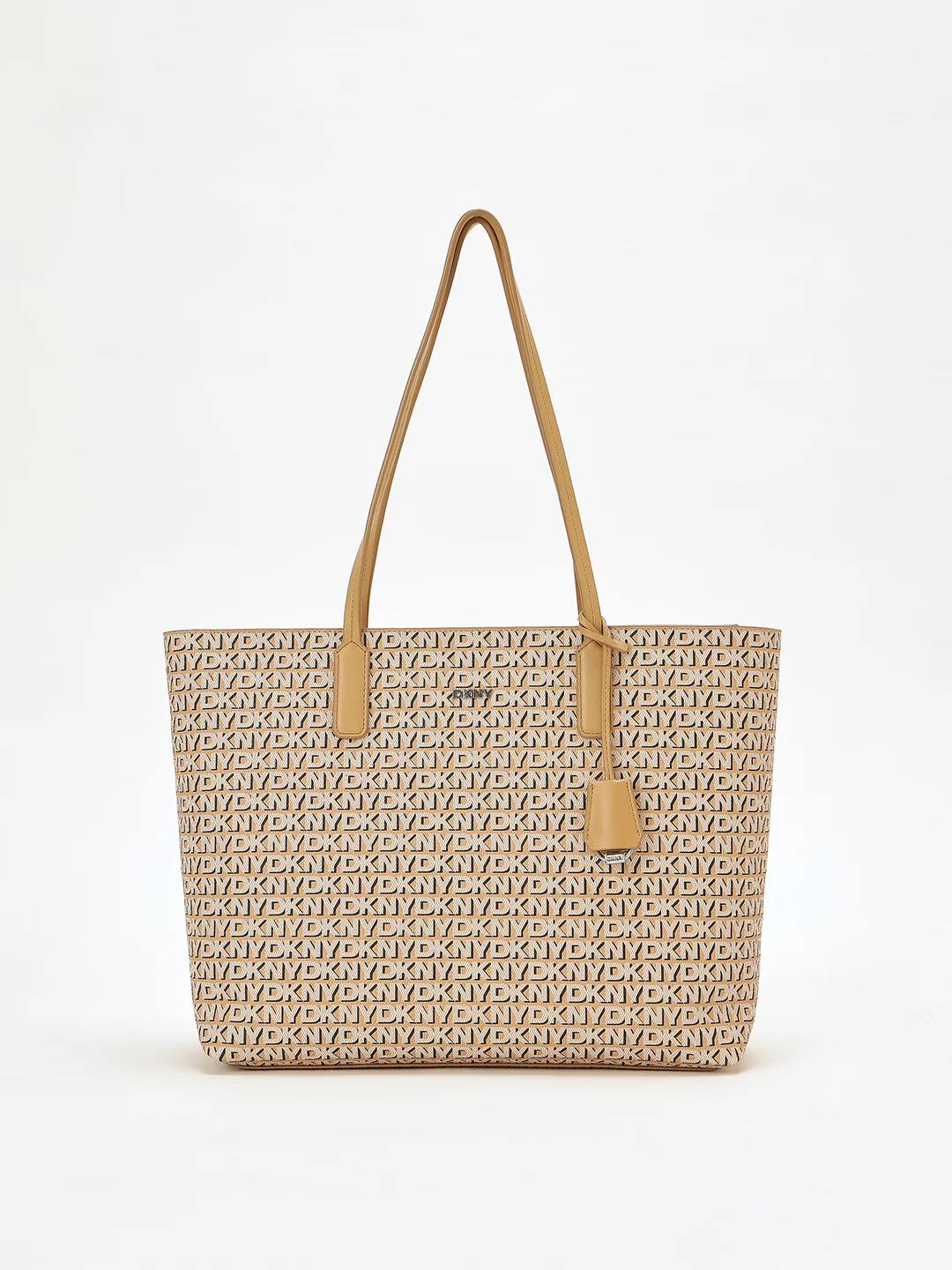 DKNY Women Beige Printed  Tote Bags - Image 2