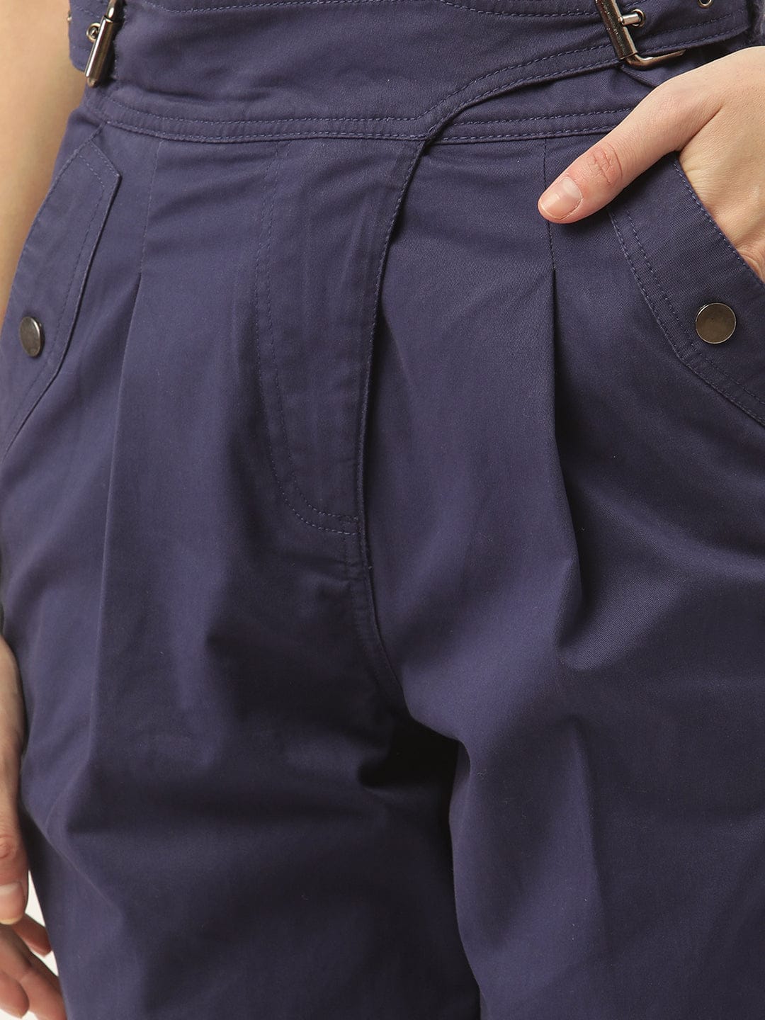 Elle Women Blue Regular Fit Trouser - Image 6