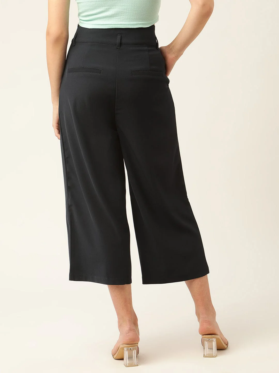 Elle Women Straight Fit Trouser - Image 2
