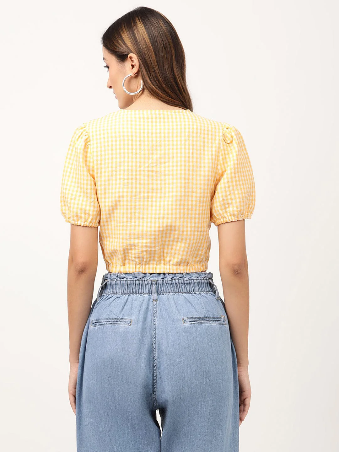 Elle Women Yellow Top - Image 2