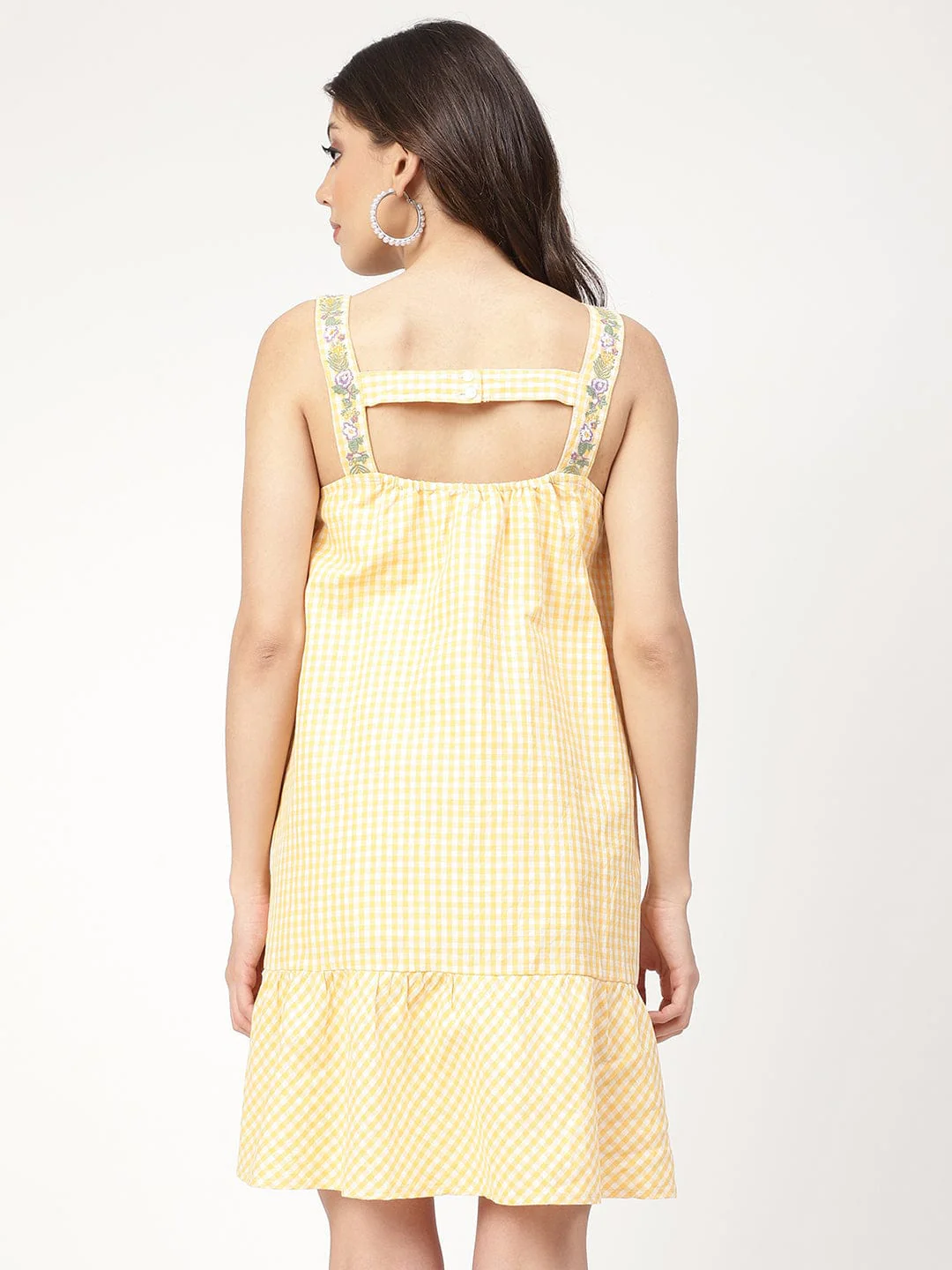 Elle Women Yellow Dress - Image 2