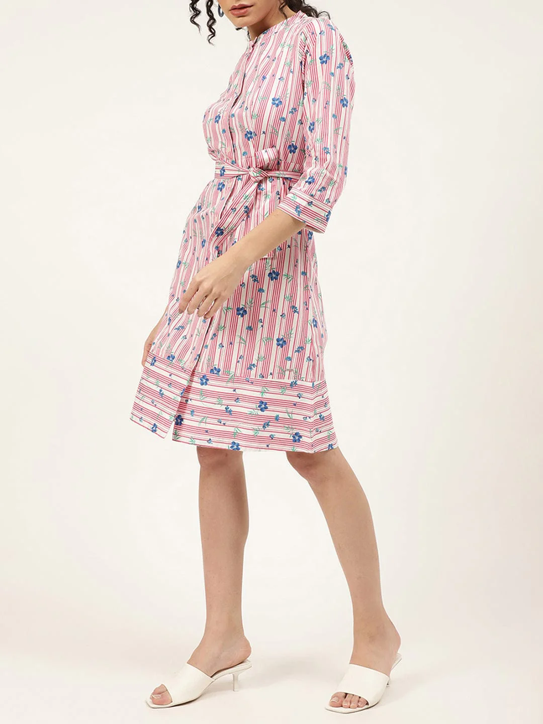 Elle Women Pink Dress - Image 3