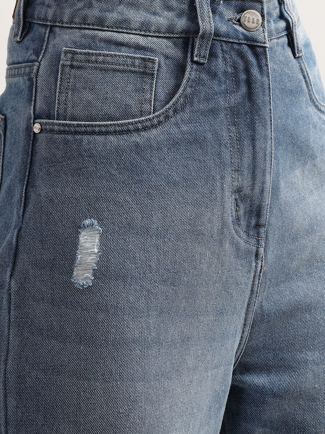 Elle Women Blue Regular Fit Jeans - Image 5