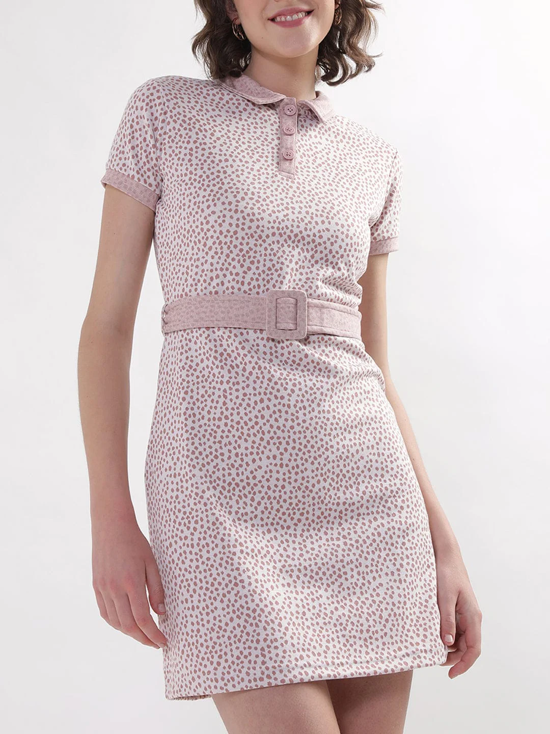 Elle Women Pink Dress - Image 4