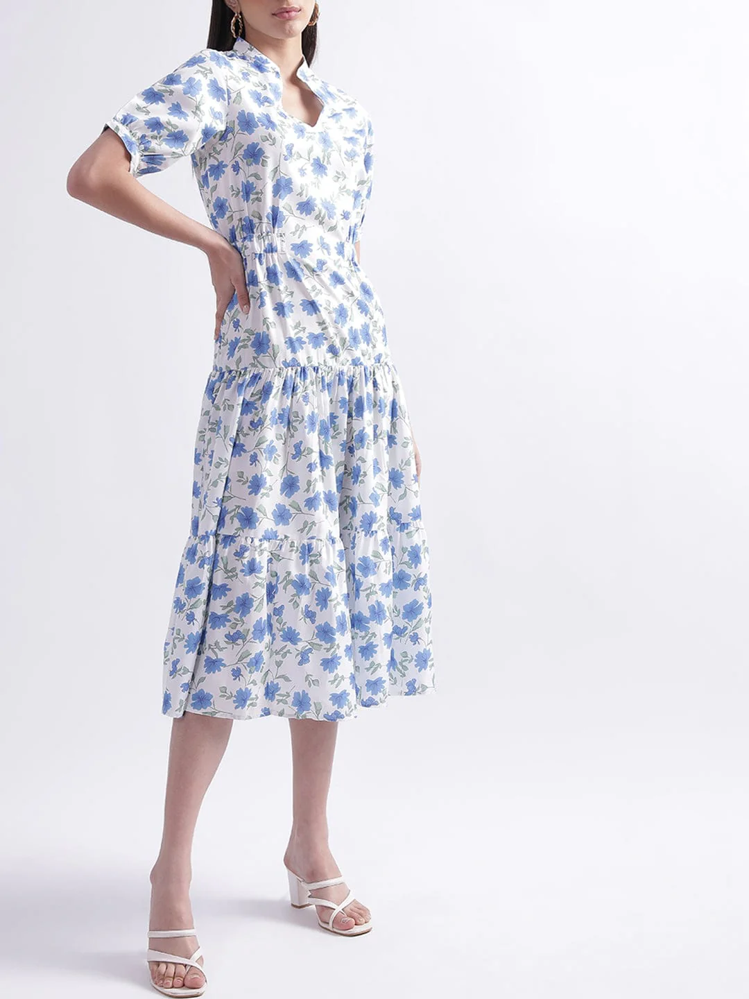 Elle Women White Dress - Image 2