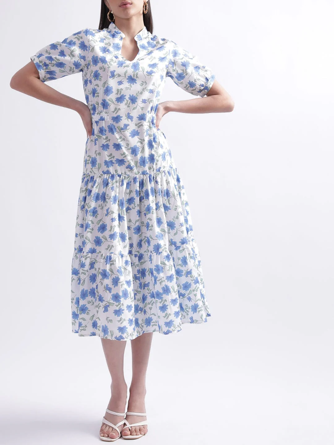 Elle Women White Dress - Image 4