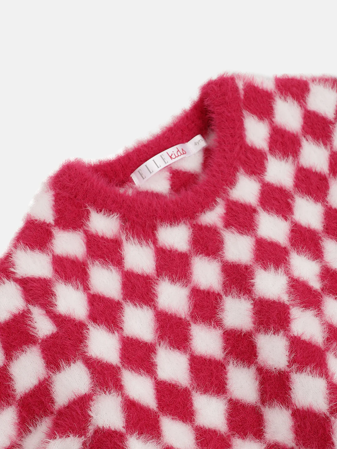 Elle Girls Printed Full Sleeves Round Neck Sweater - Image 3